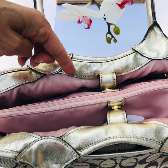 Coach authentic Signature Bleeker Floral bag - Picture 6 of 15